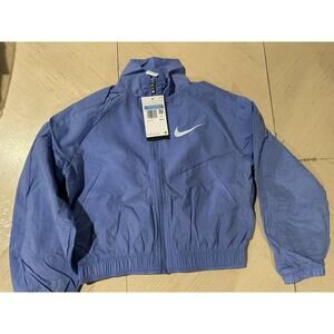 Nike Kids Sptcas Windbreaker Size M Blue